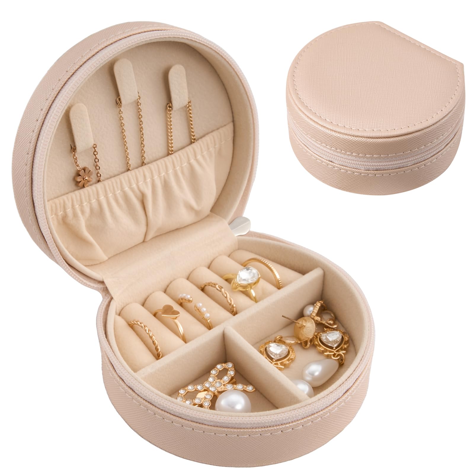 Amazon.com: ProCase Travel Size Jewelry Box, Mini Portable